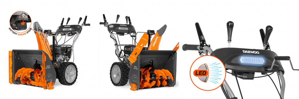 Снегоуборщик бензиновый DAEWOO S 7565