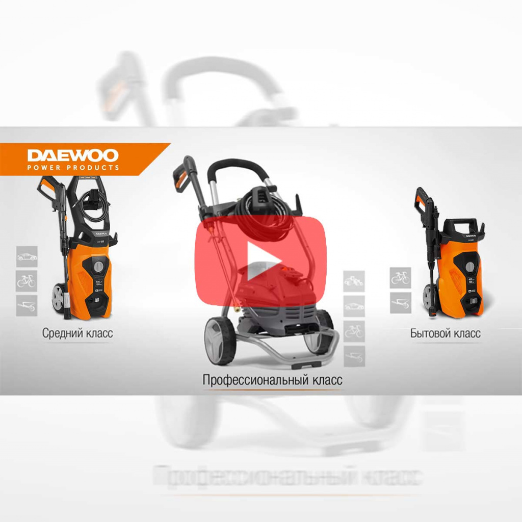 Мойки высокого давления DAEWOO DAW 700 и DAW 750 Мойки высокого давления DAEWOO DAW 700 и DAW 750
